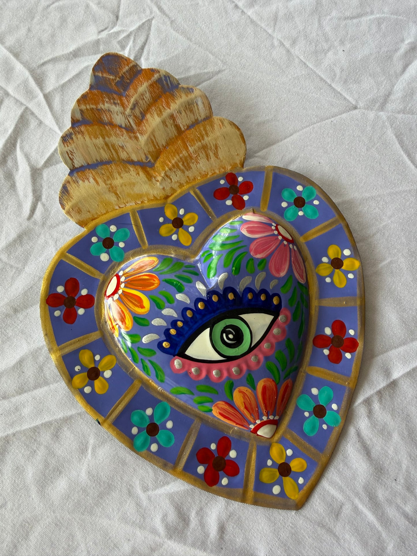 Sacred Heart Ojo Lámina