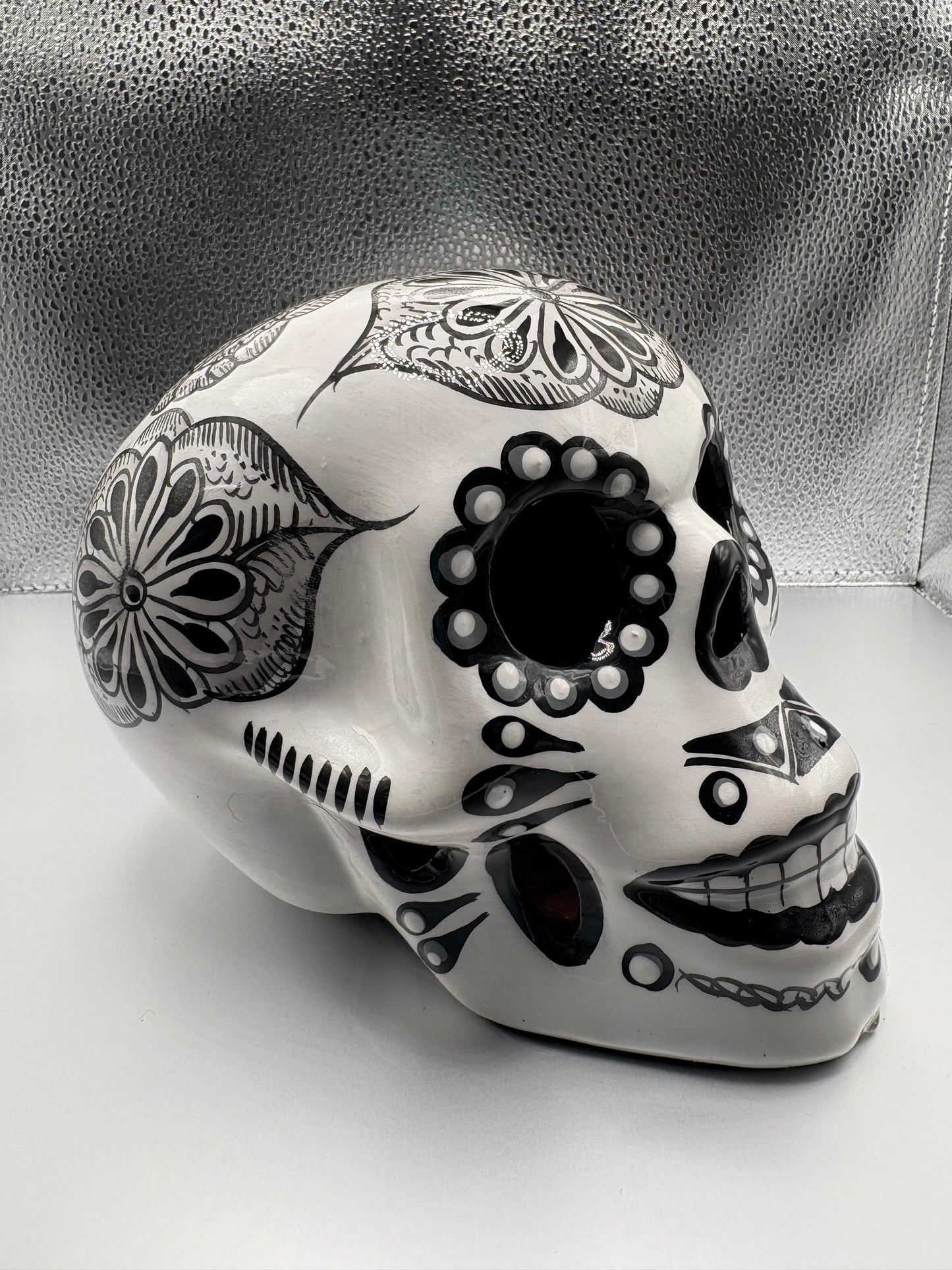 Hand Painted Calavera Cerámica  Ceramic Skulls