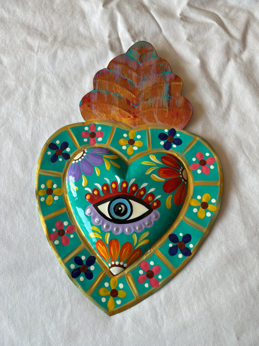 Sacred Heart Ojo Lámina