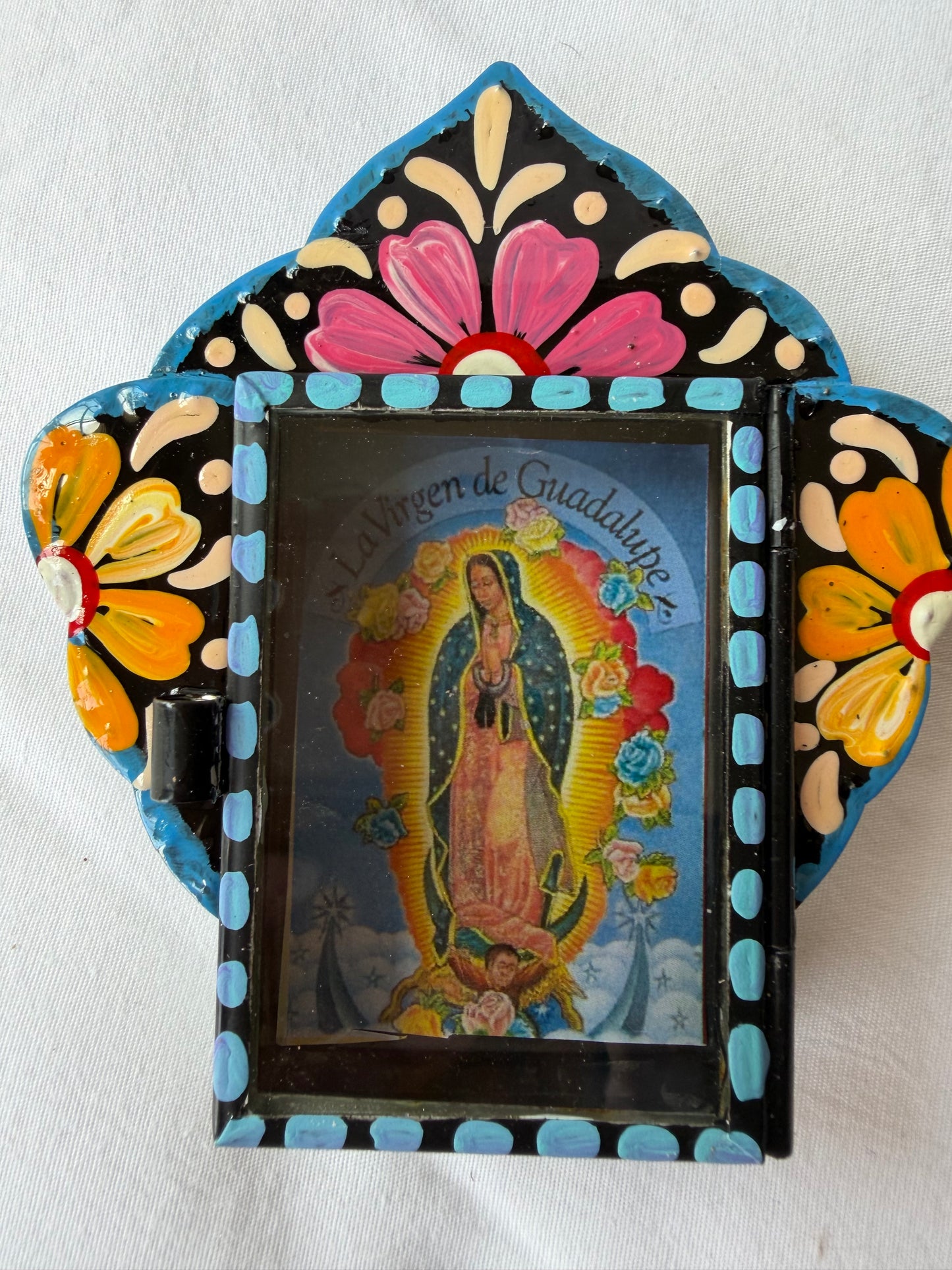 Nicho Shadowbox Hand Painted - Tin Hand-painted