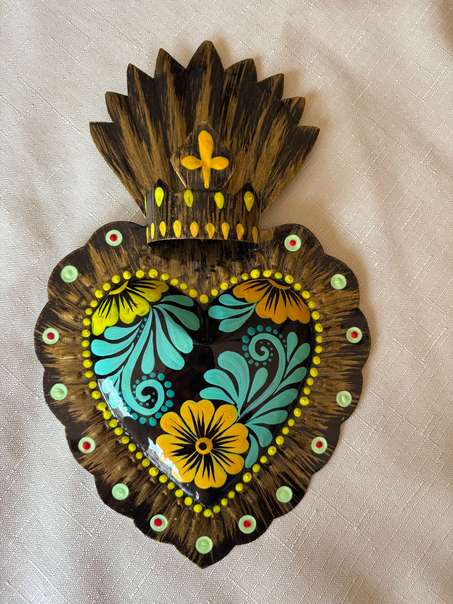 Grace Handpainted Heart