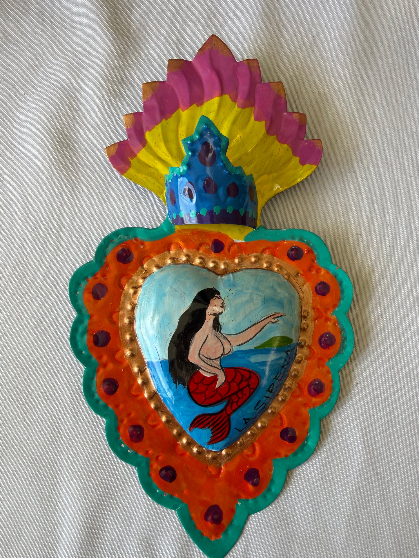 Lotería Sacred Heart - Metal