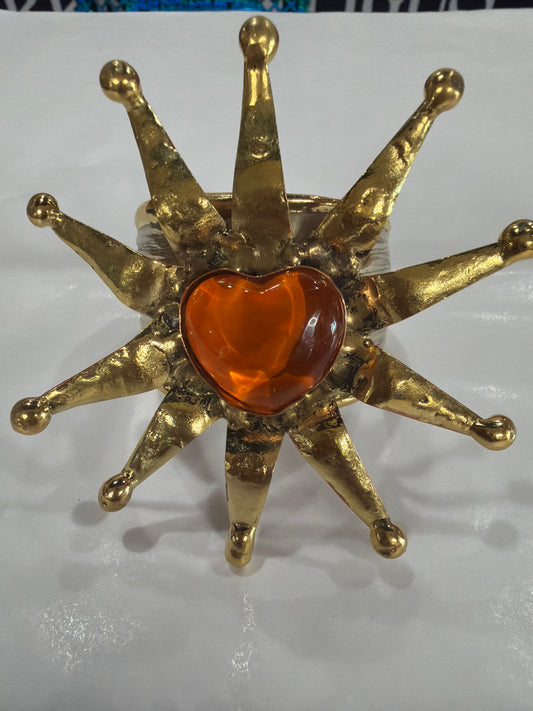 New Orange Sacred Heart Jewelry Collection