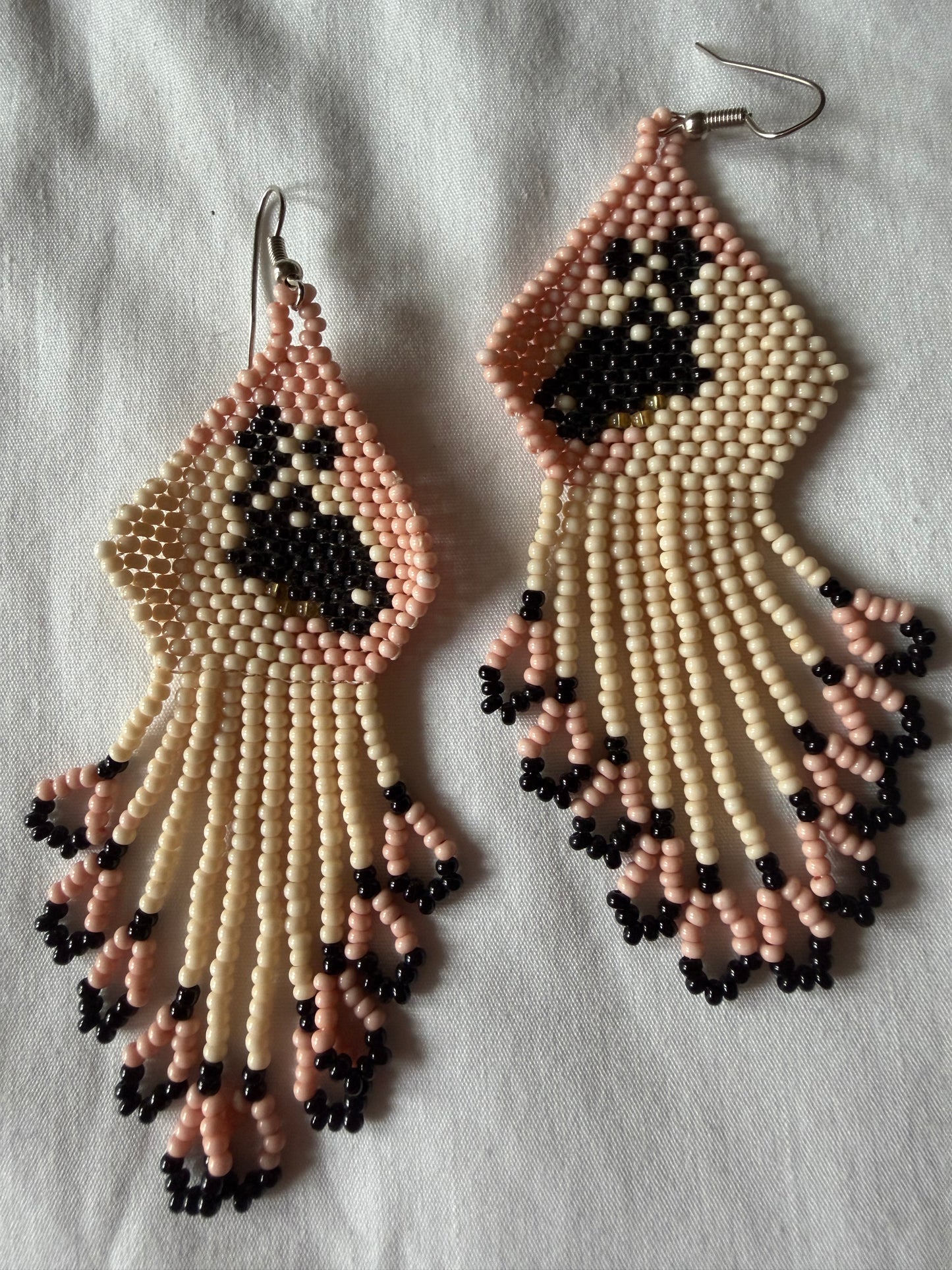 Horse Beaded Earrings