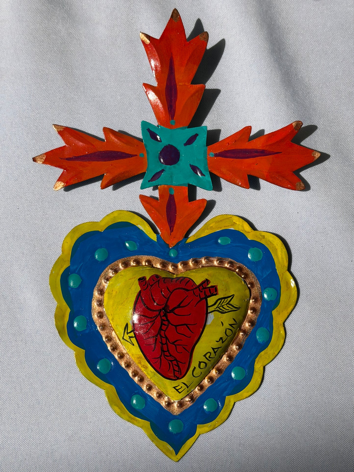 Lotería Sacred Heart - Metal