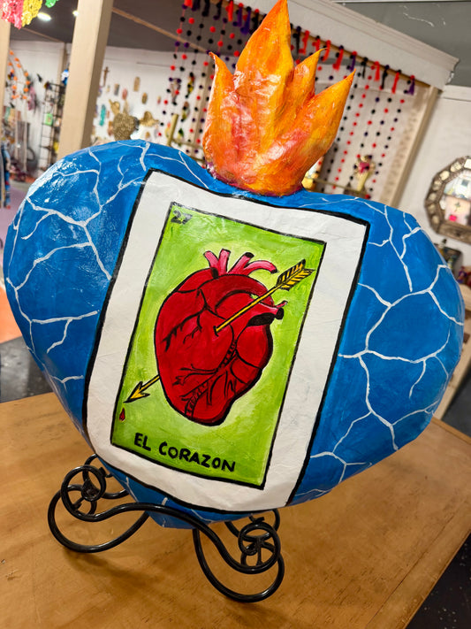 Paper Mache Sacred Heart Workshop