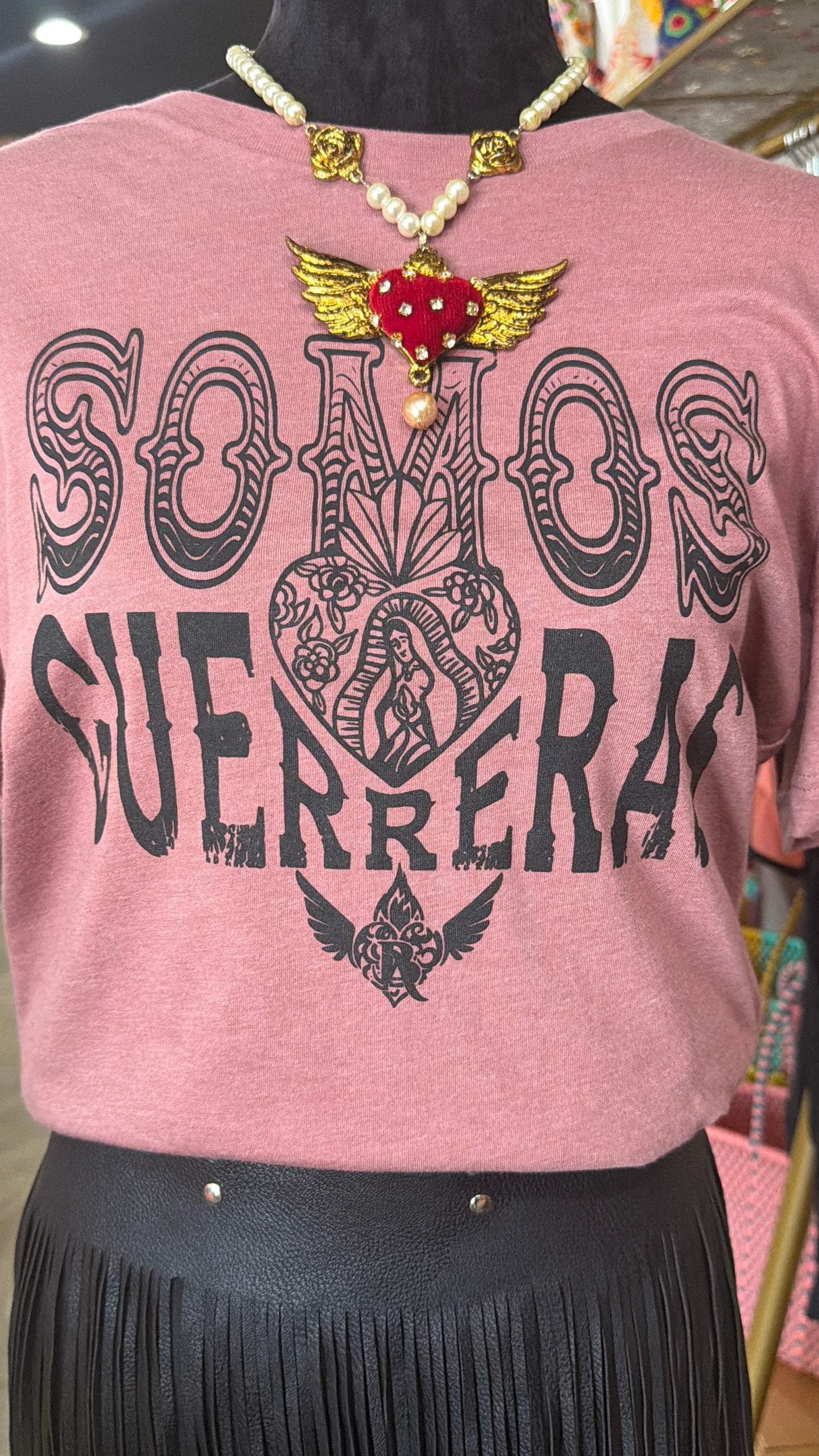 Somos Guerreras Tshirt Pink