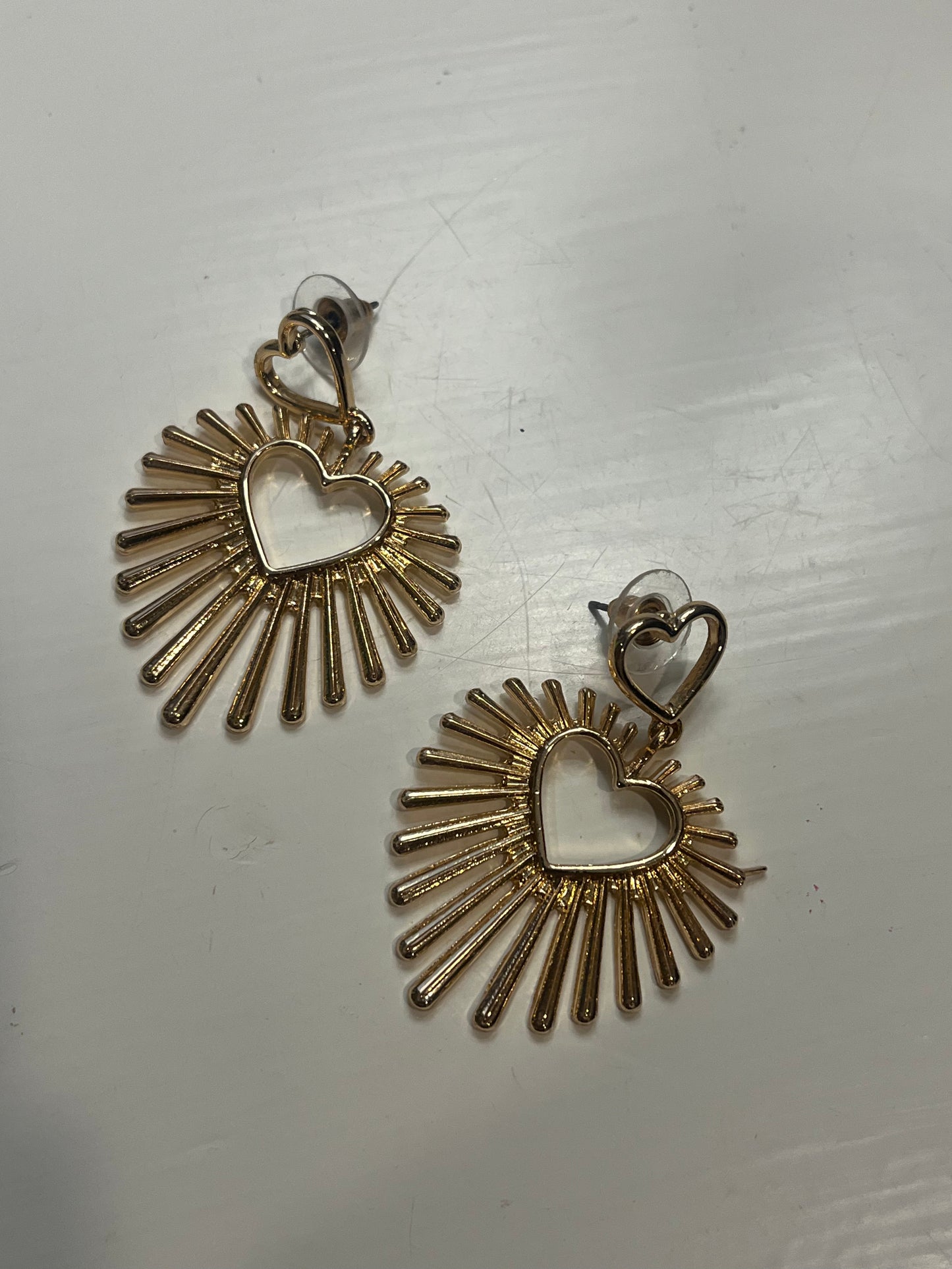 Gold Finish Earrings