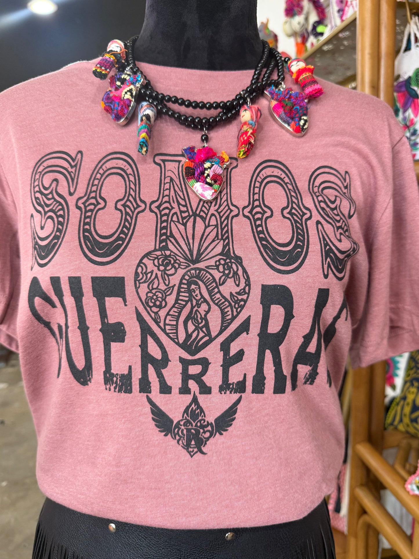 Somos Guerreras Tshirt Pink