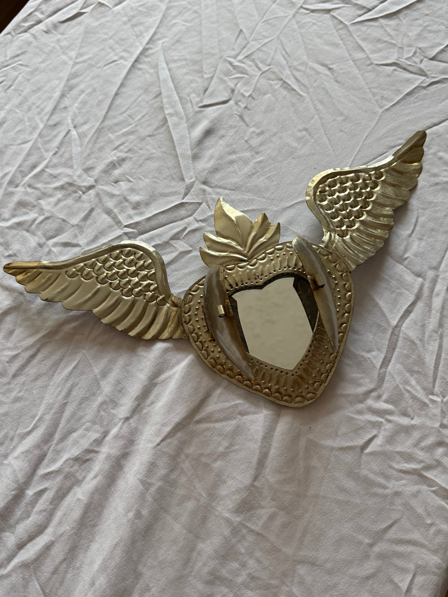 Sacred Heart Wings Mirror