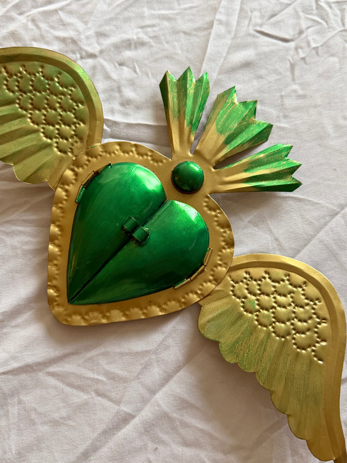 Sacred Heart Wings Mirror