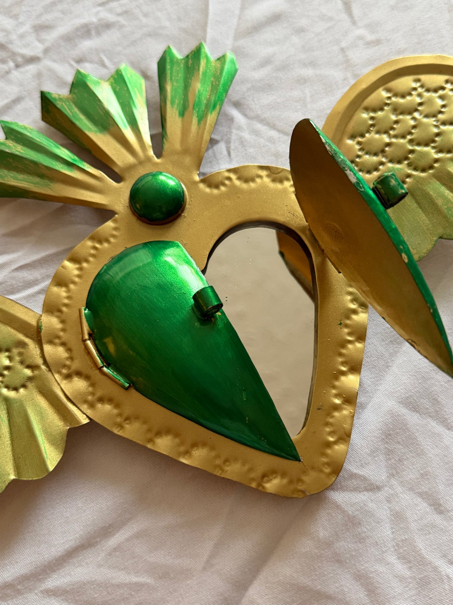 Sacred Heart Wings Mirror
