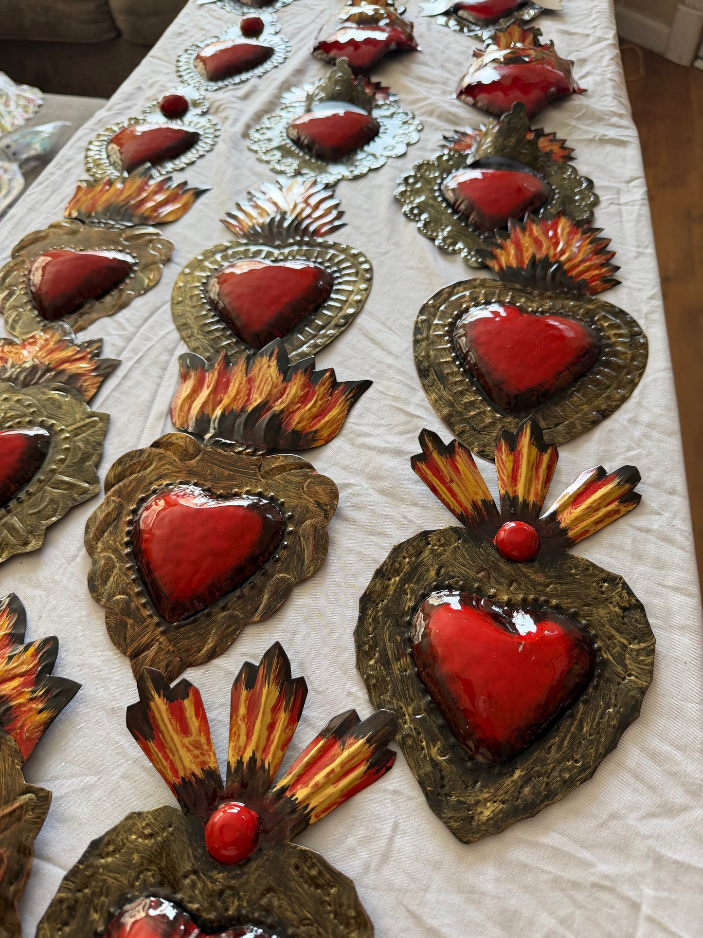 Rustic Red Heart Mexico