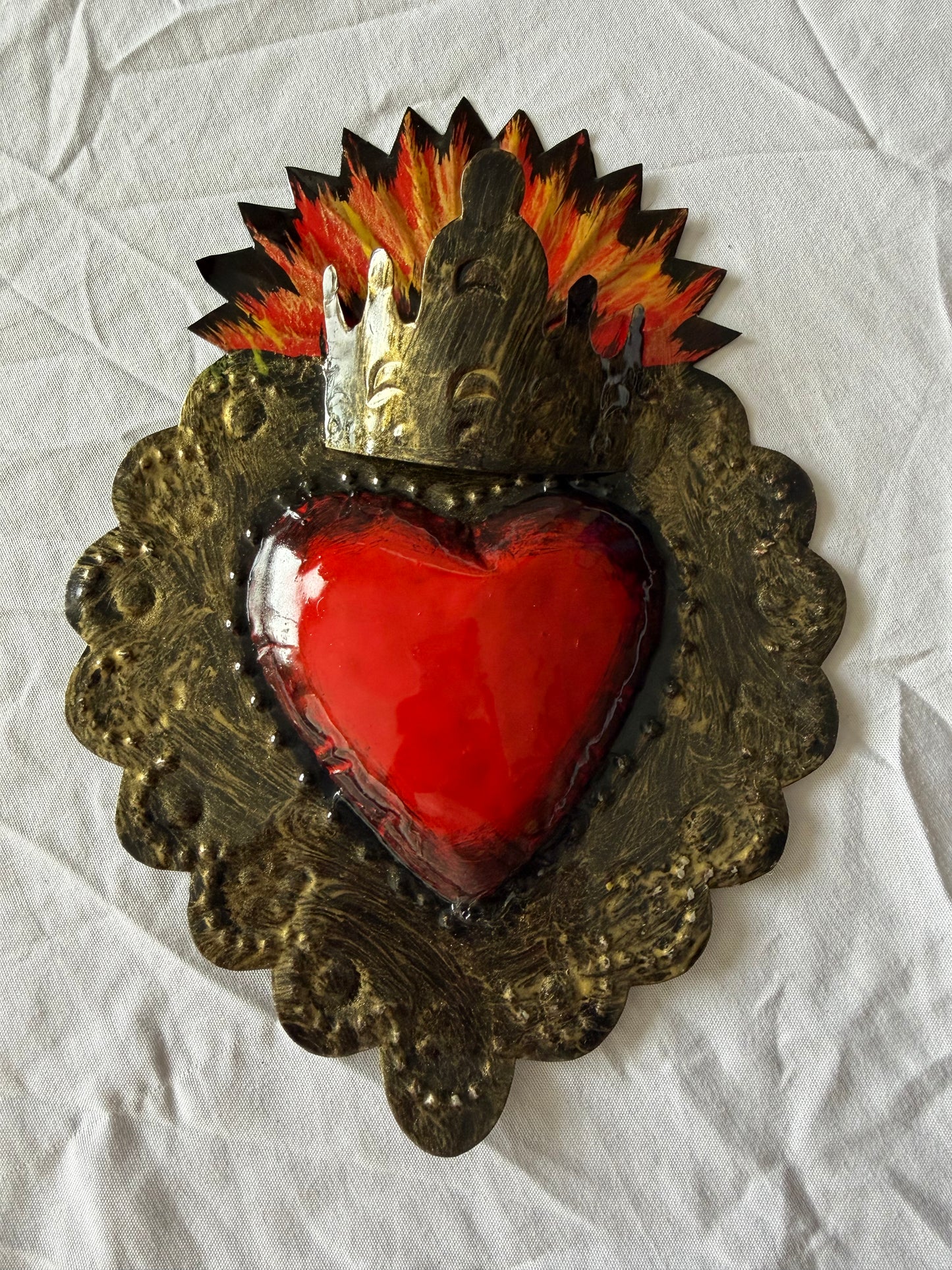 Rustic Red Heart Mexico