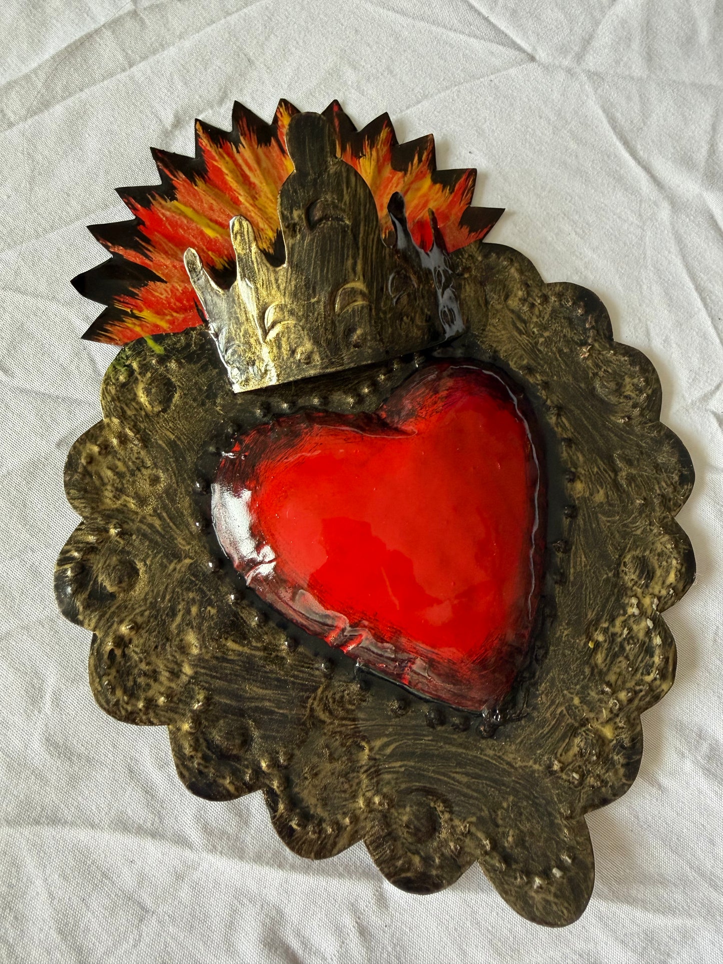 Rustic Red Heart Mexico