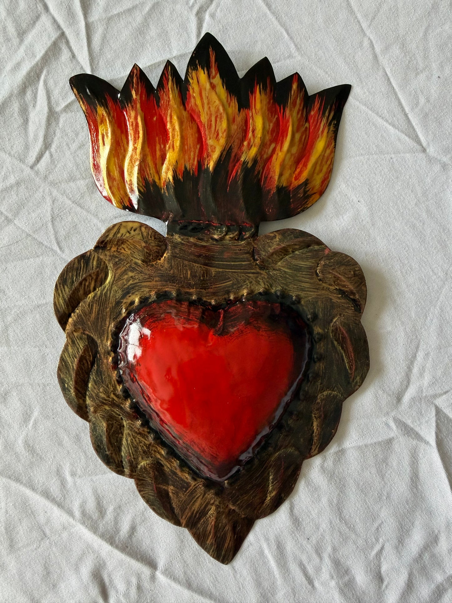 Rustic Red Heart Mexico