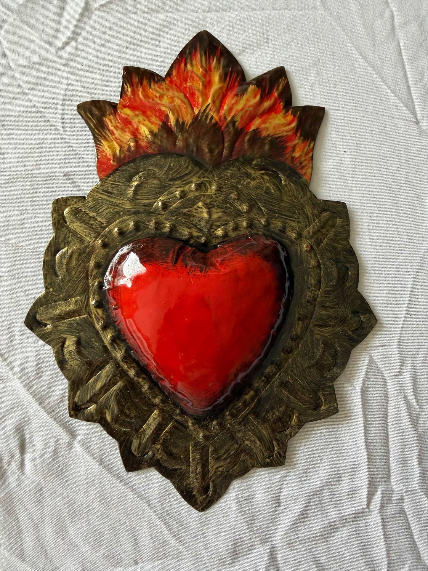 Rustic Red Heart Mexico