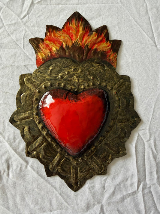 Rustic Red Heart Mexico