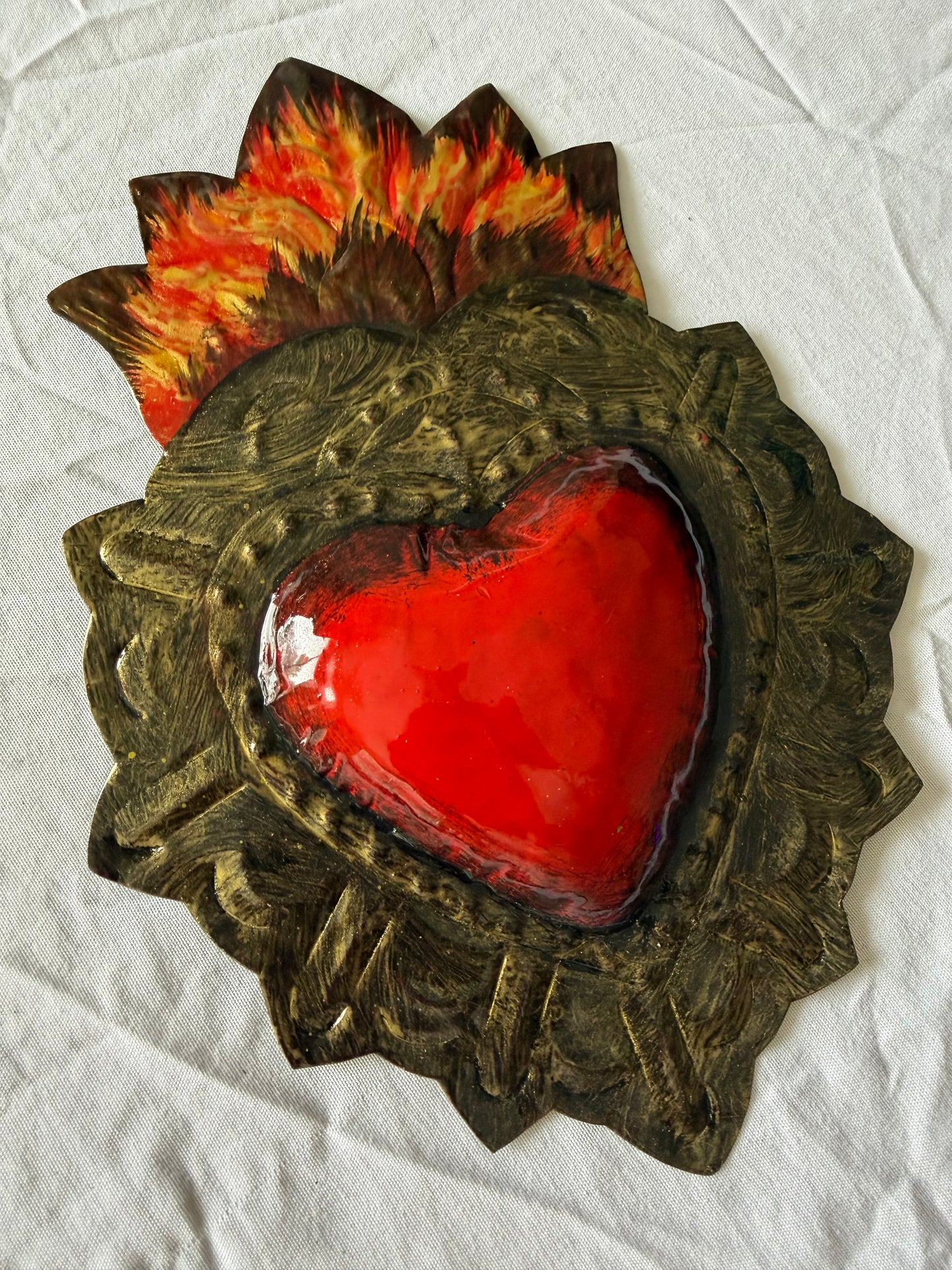 Rustic Red Heart Mexico