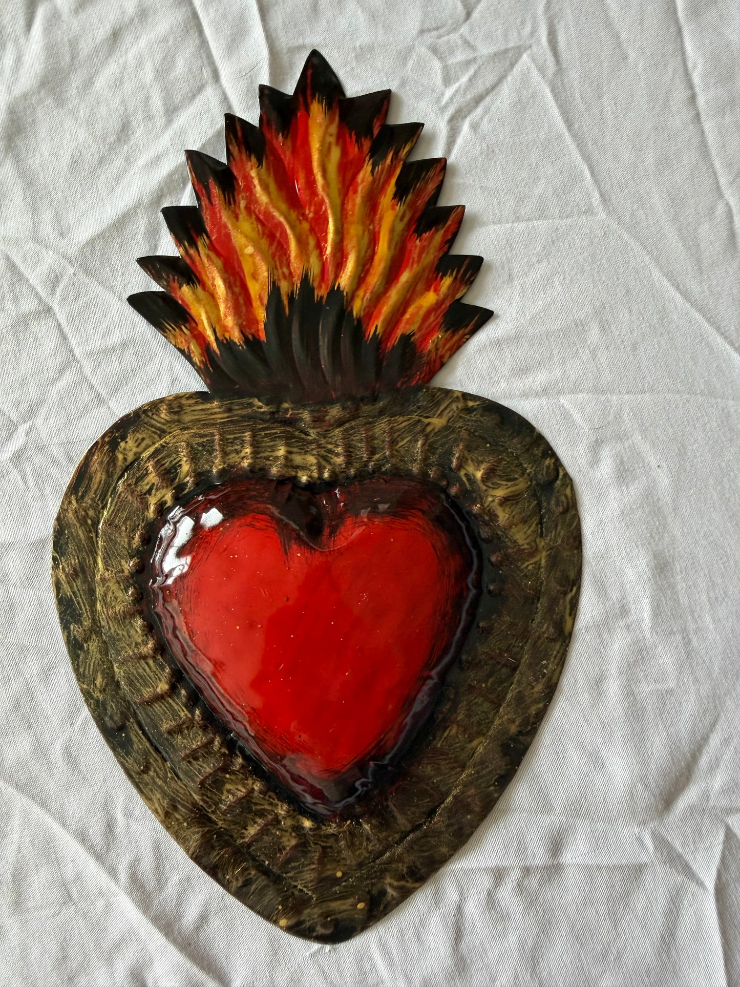 Rustic Red Heart Mexico