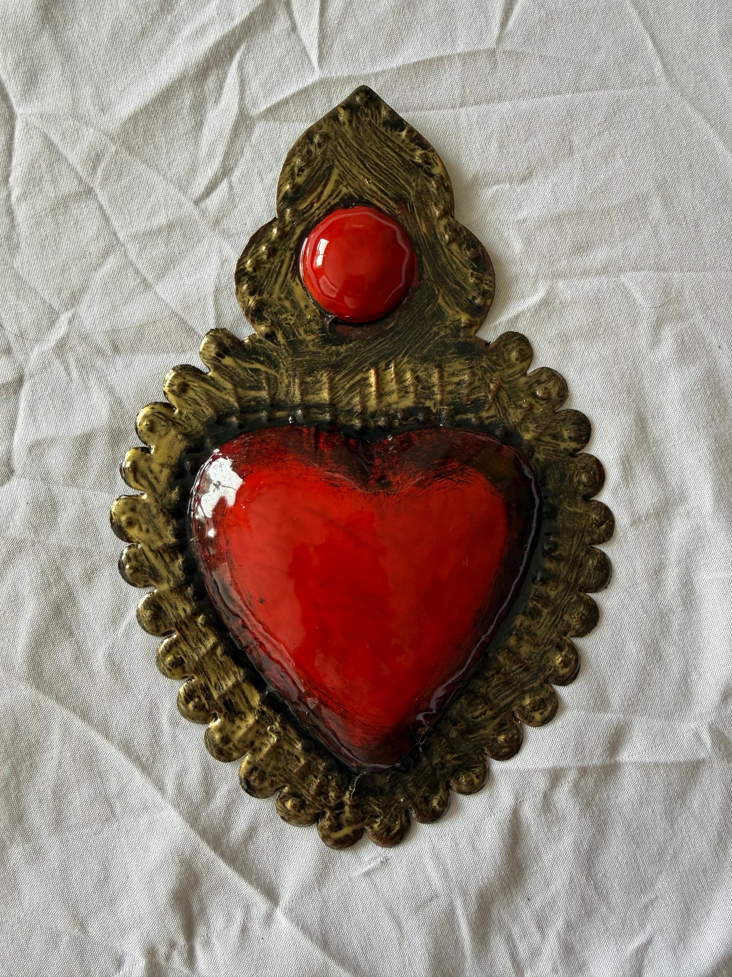 Rustic Red Heart Mexico