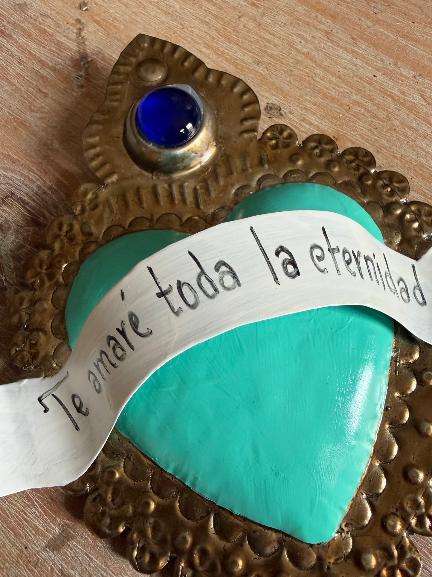Te Amaré Toda la Eternidad - Wall Heart Decor