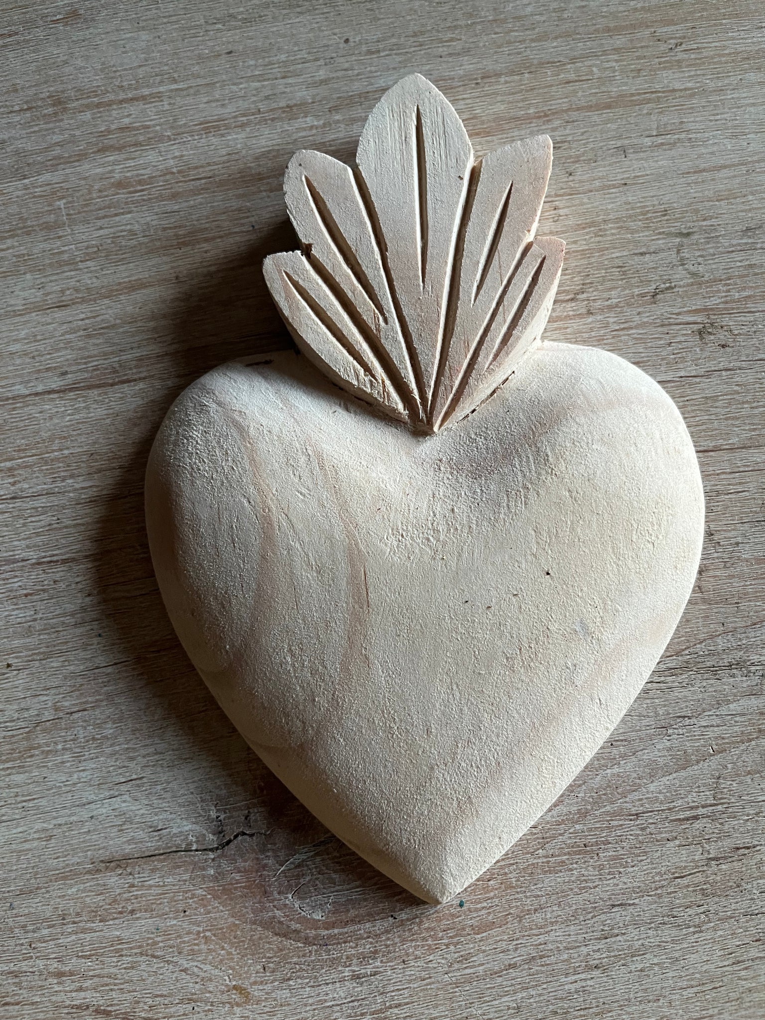 DIY Unfinished Wood Heart