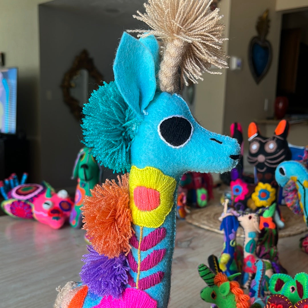 Embroidery Giraffe Plushie