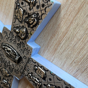 Milagro Wood Cross Mexico