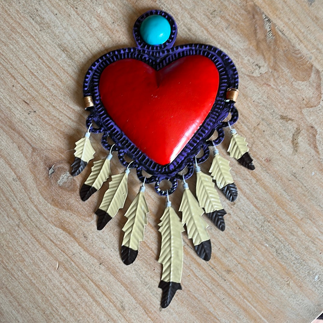 Tassel Heart Wall Decor Mexico