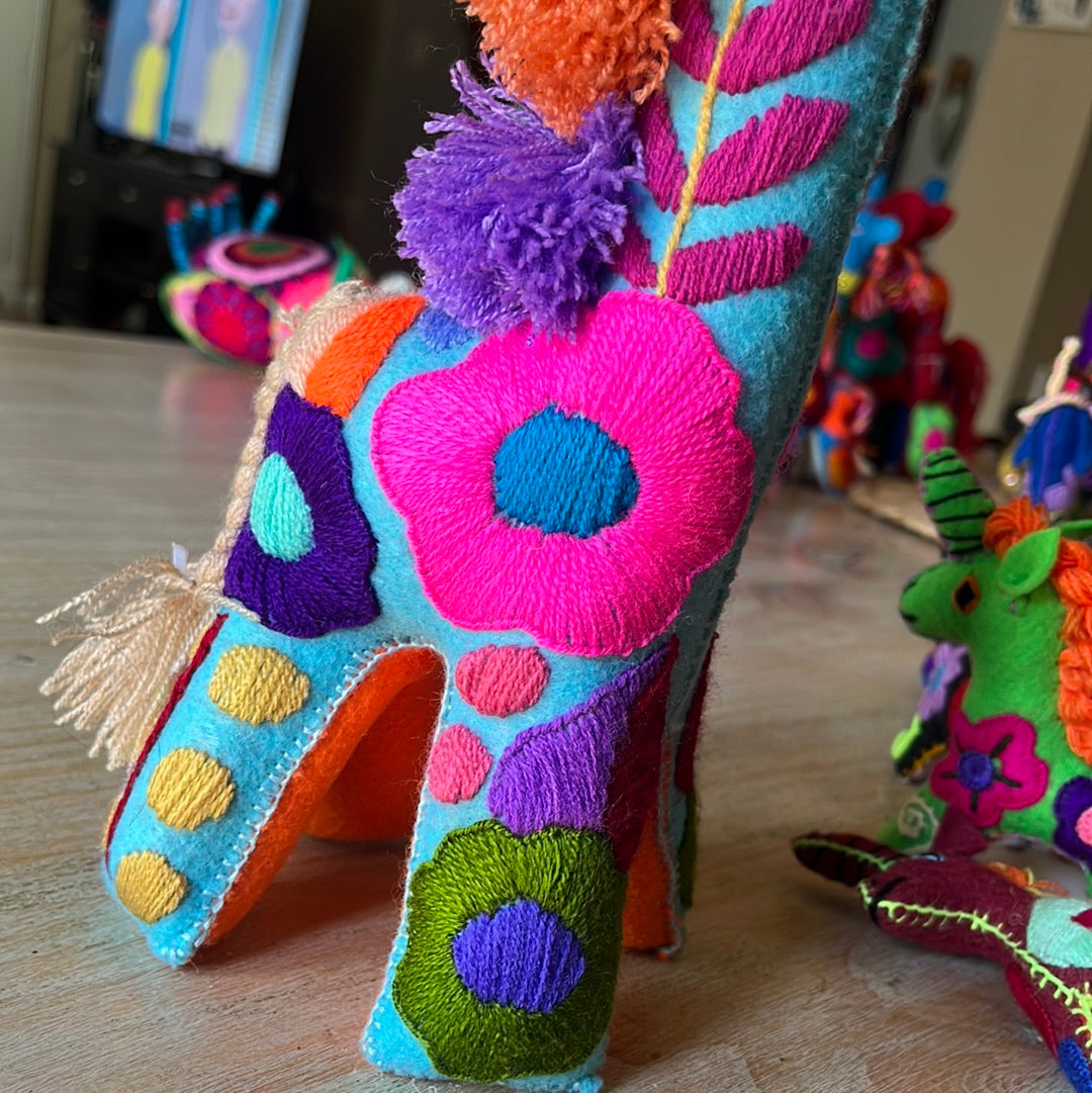 Embroidery Giraffe Plushie
