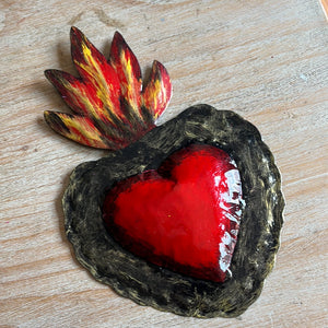 Rustic Red Heart Mexico