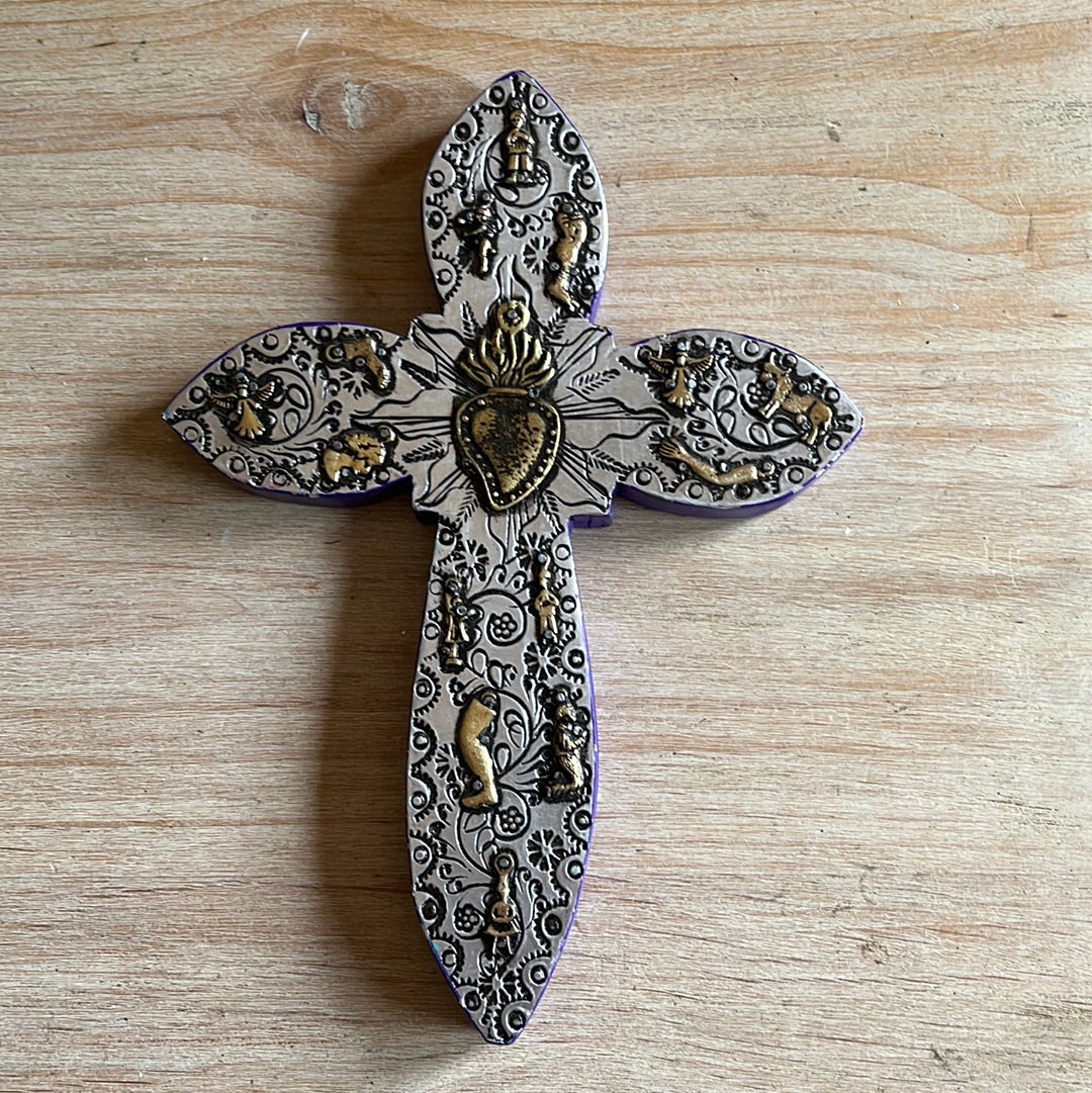 Milagro Wood Cross Mexico
