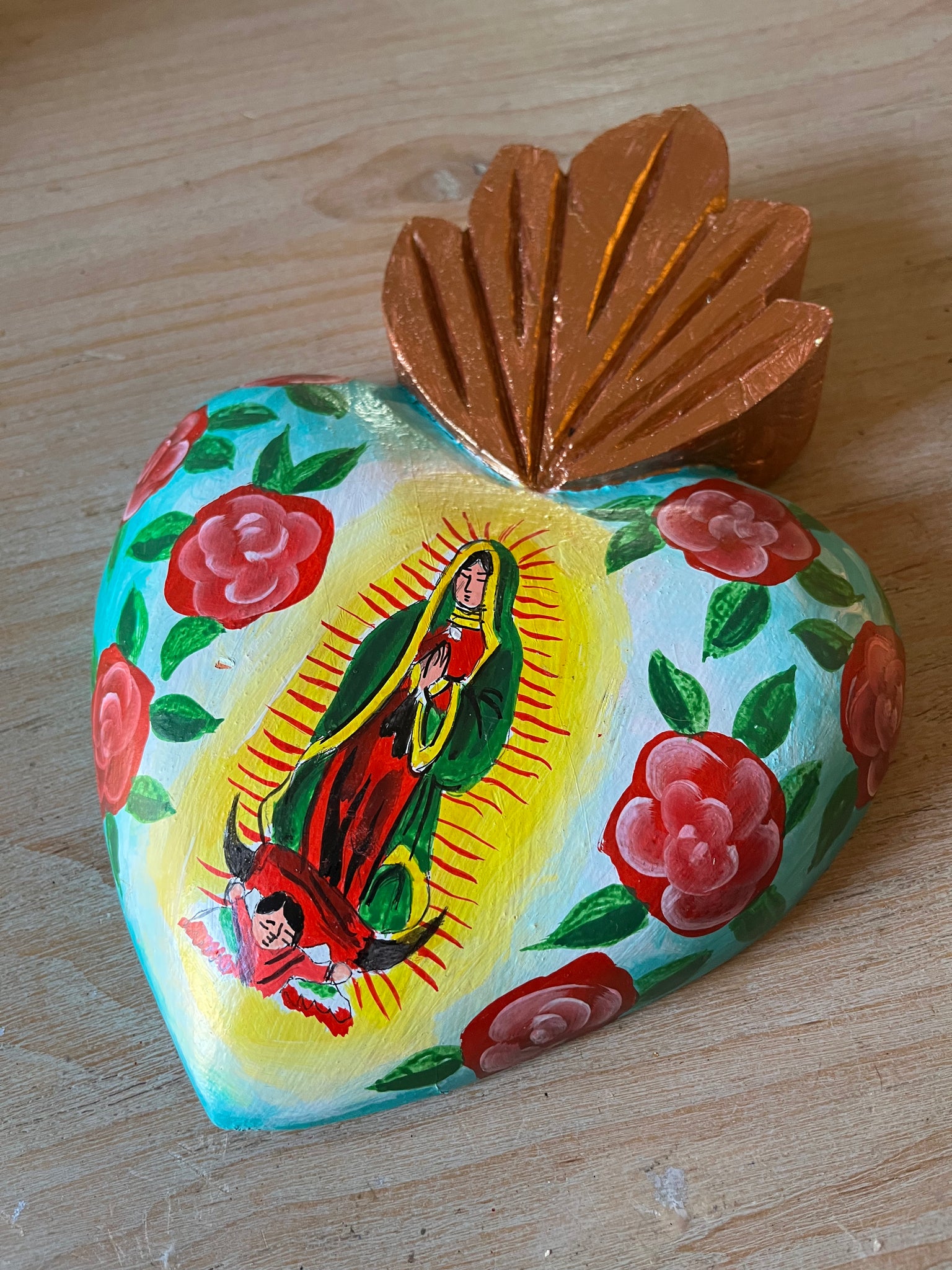 Virgen de Guadalupe Sagrado Corazon