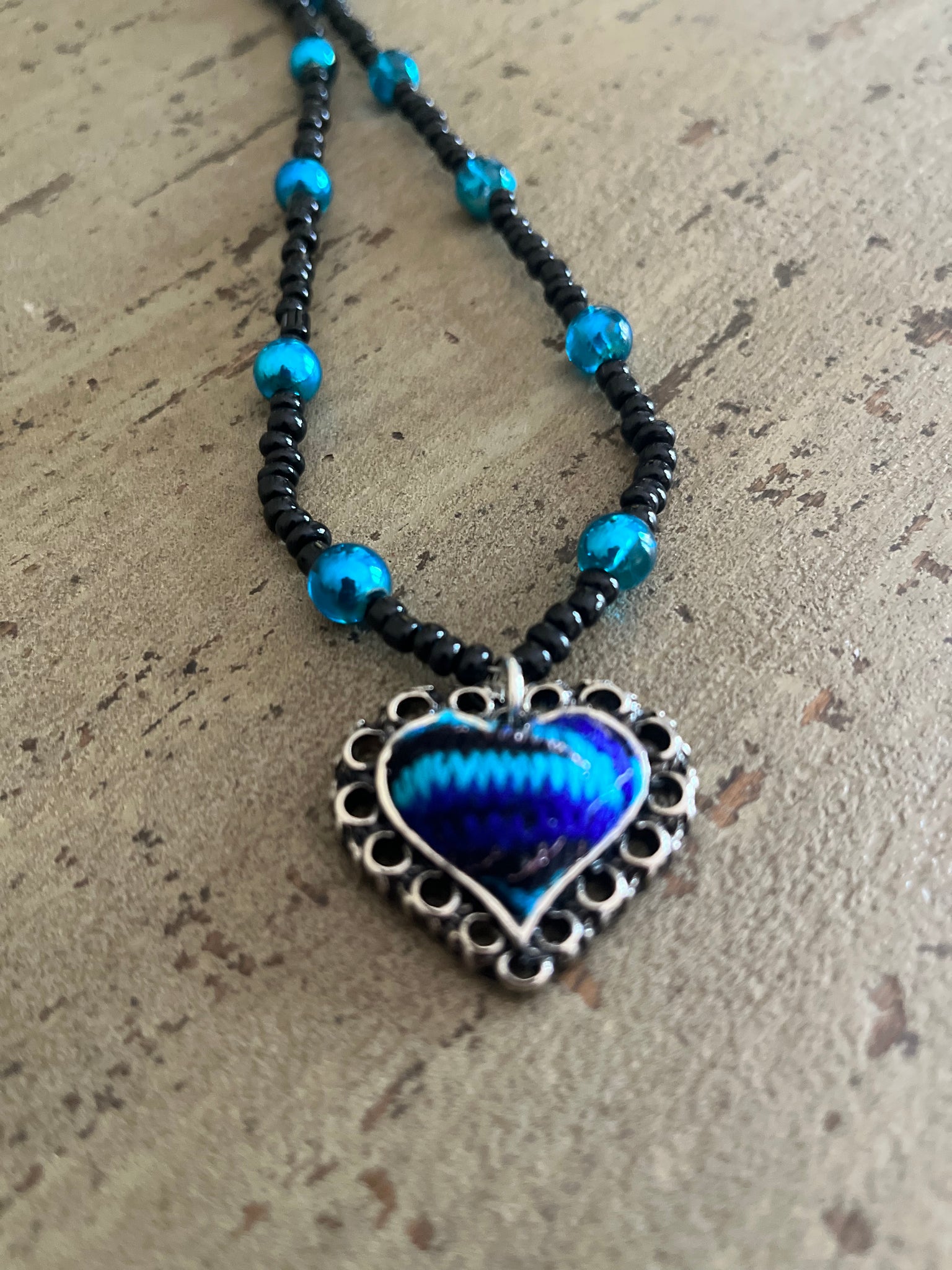 Sacred Heart Necklaces Perlas Greco