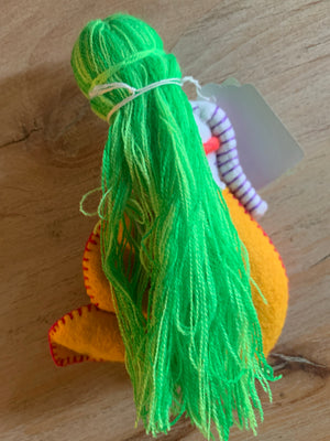 Mermaid Embroidery Mexican Plushie