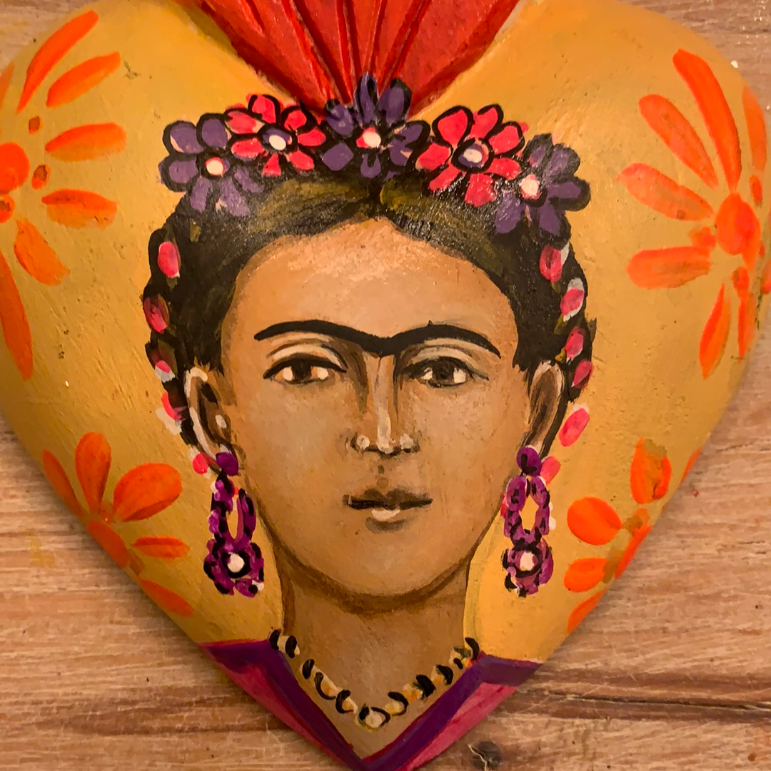 Frida Wood Heart