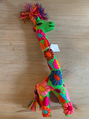 Embroidery Giraffe Plushie