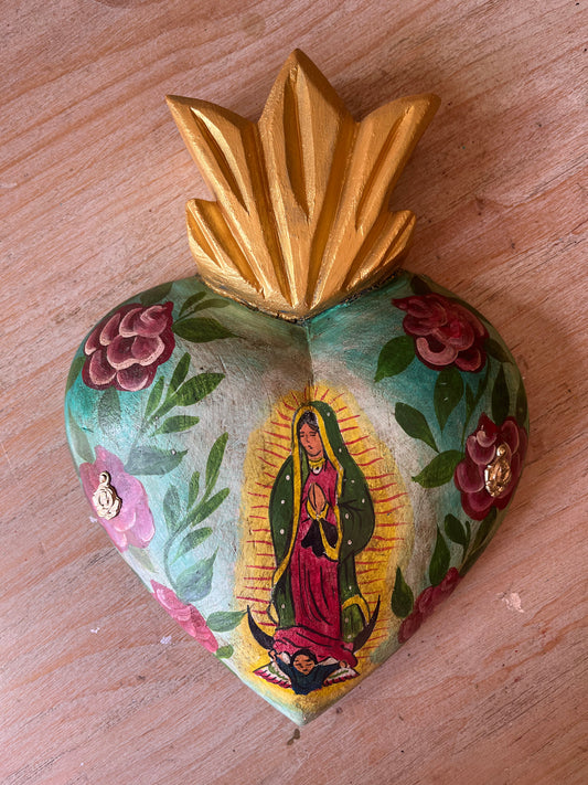 Virgen de Guadalupe Sagrado Corazon