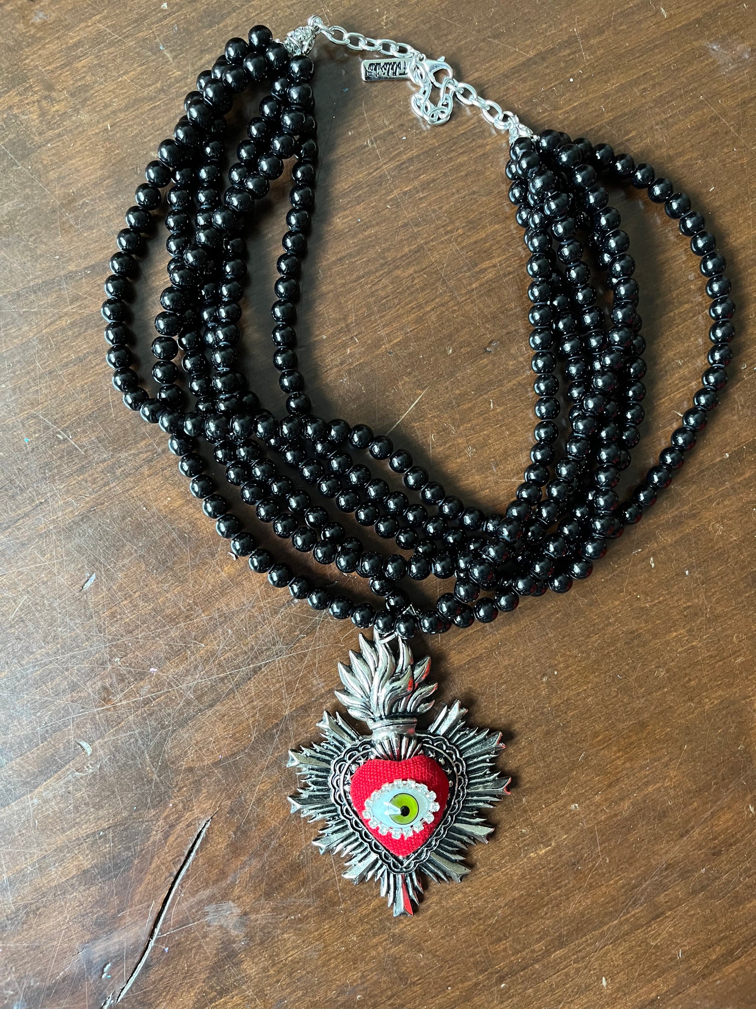 Ojo Multi Beaded Necklace