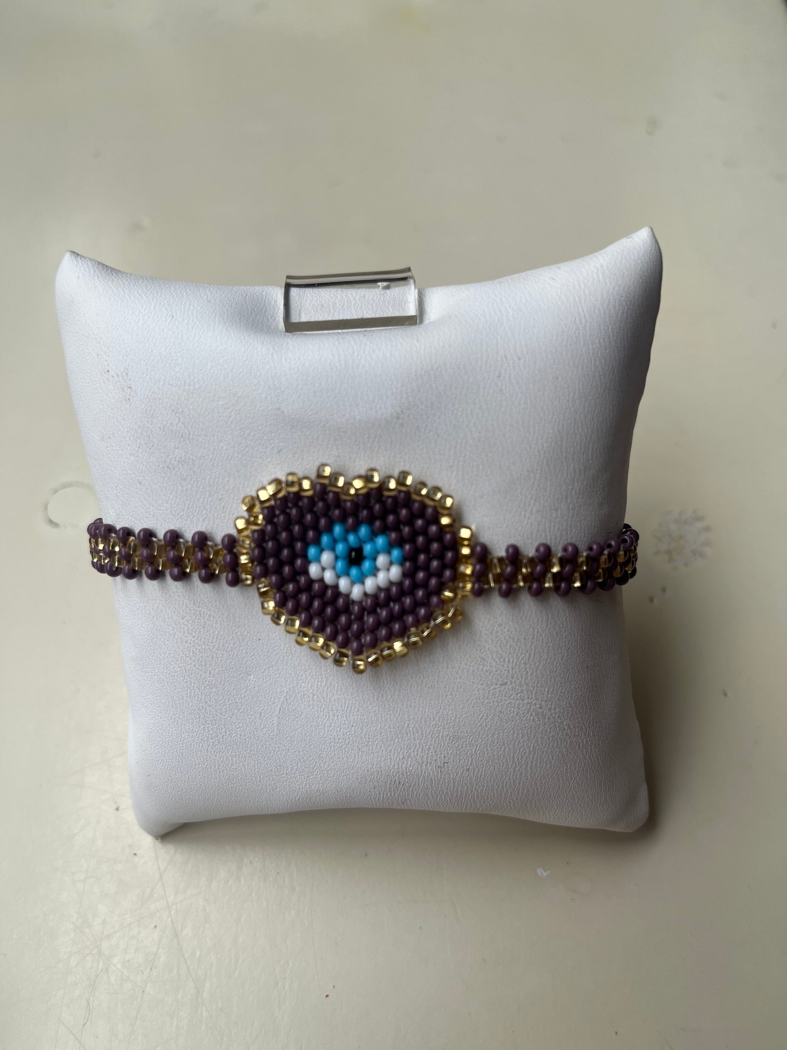 Ojo Heart Beaded Bracelet