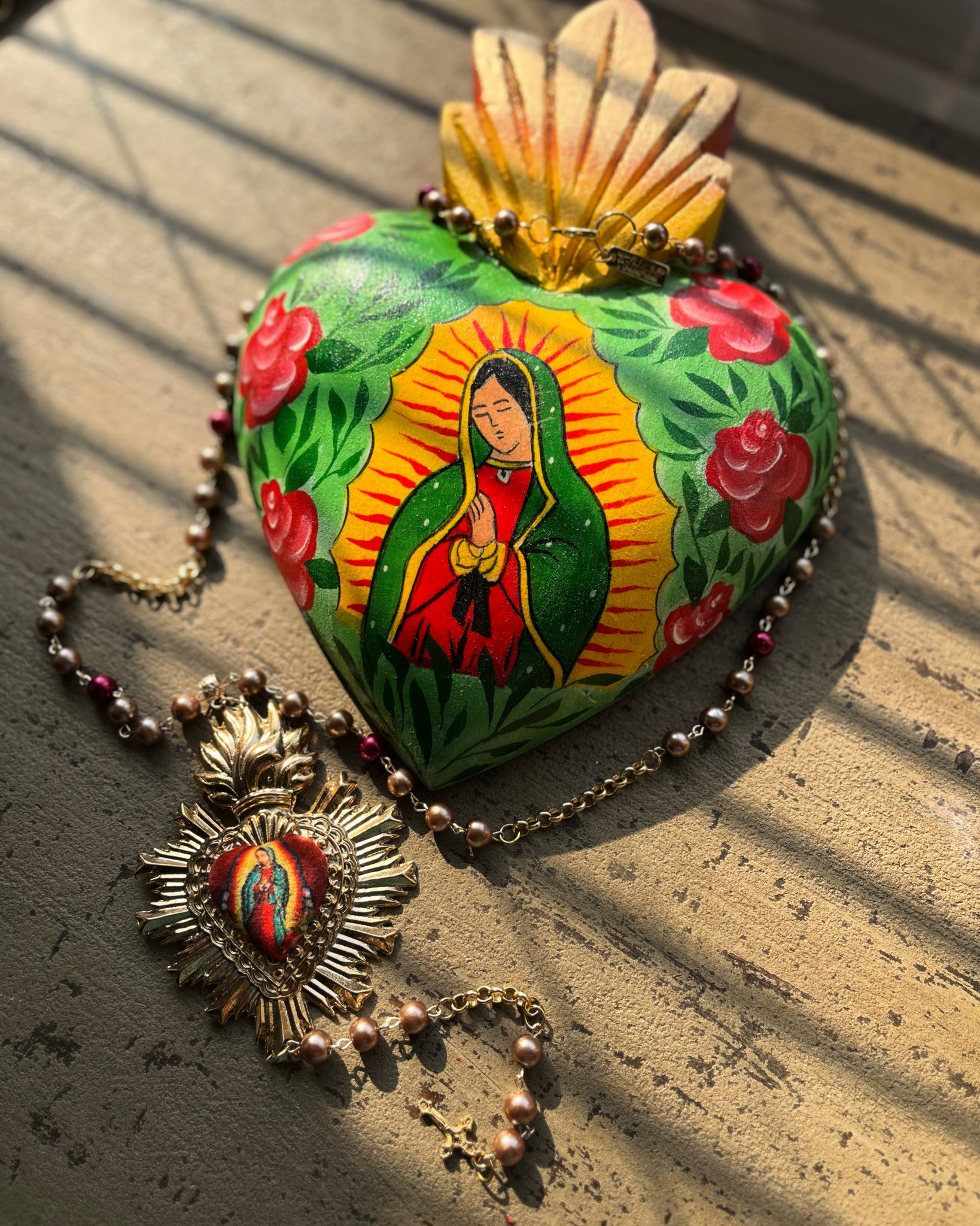 Virgen de Guadalupe Sagrado Corazon