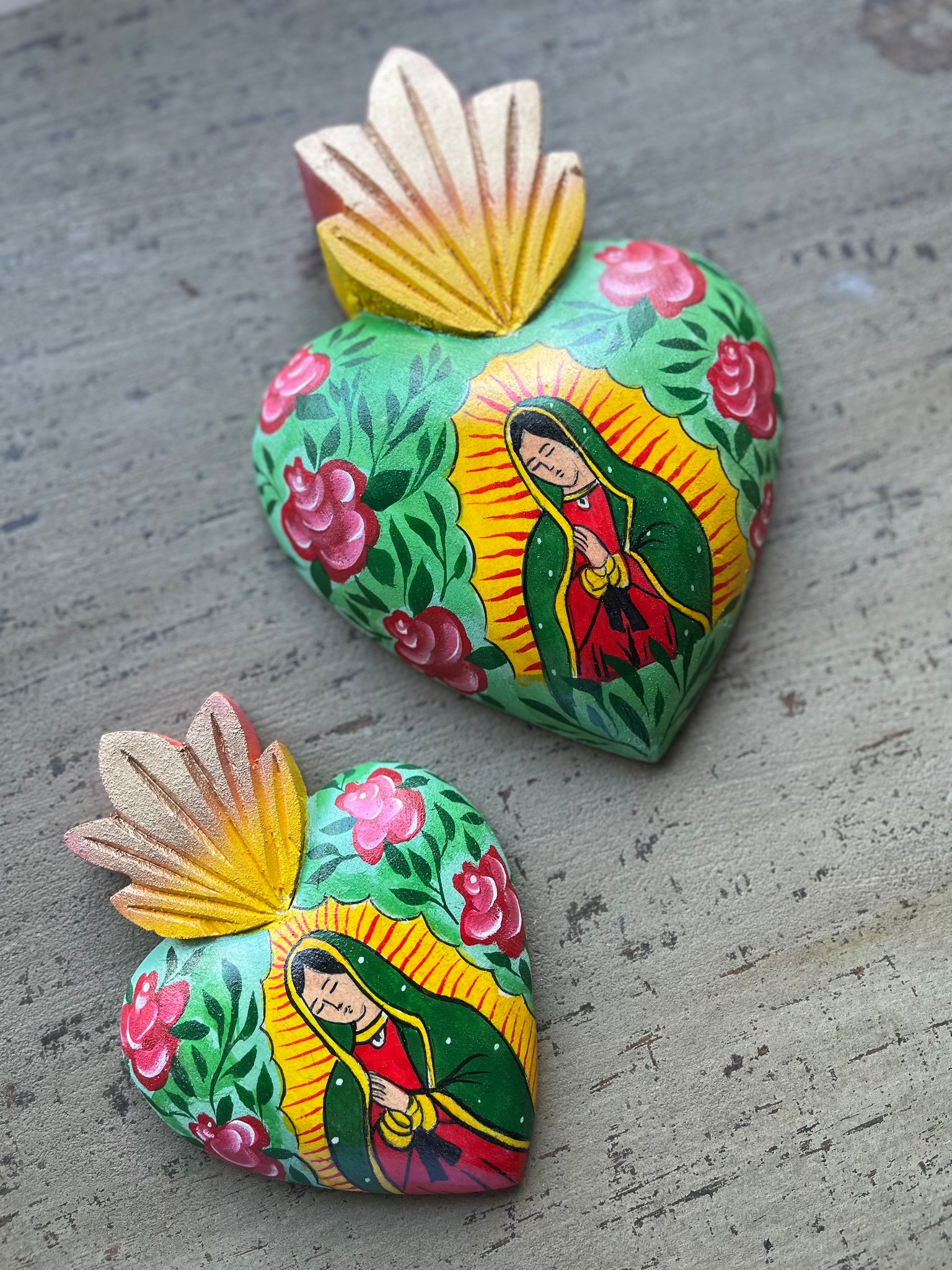 Virgen de Guadalupe Sagrado Corazon