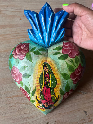 Virgen de Guadalupe Sagrado Corazon