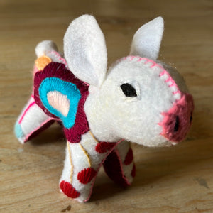 Pig plushie