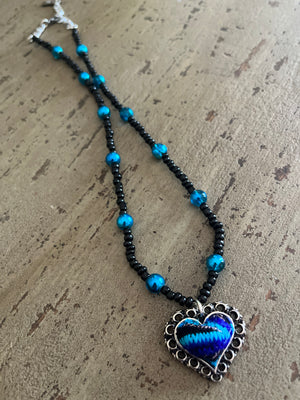Sacred Heart Necklaces Perlas Greco