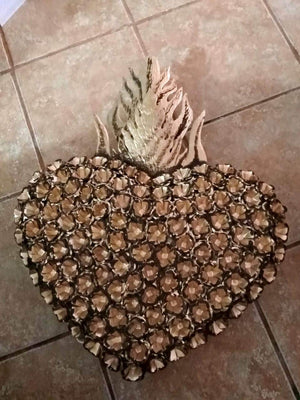 Sacred Heart Wall Lamp Mexico