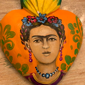 Frida Wood Heart