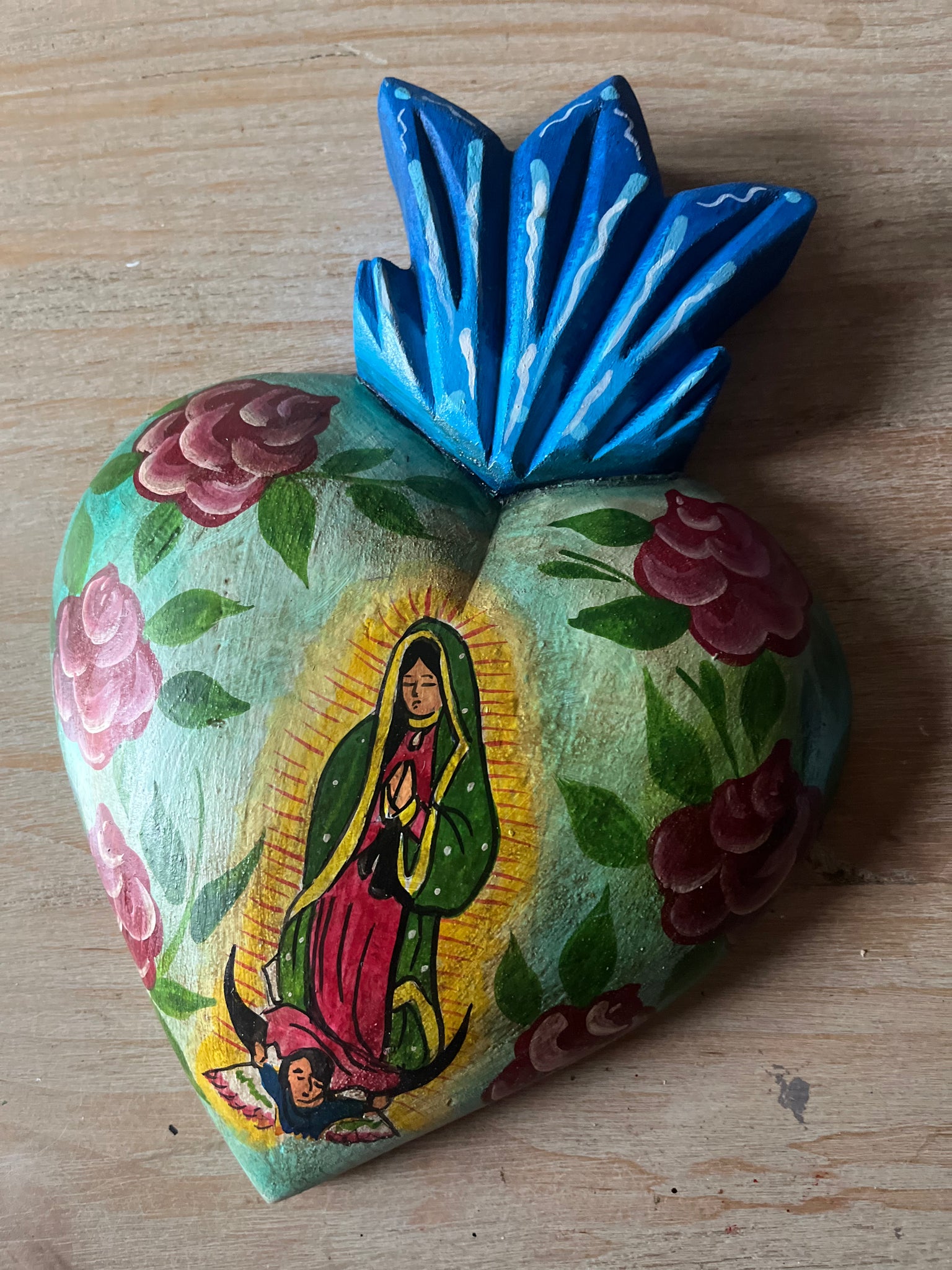 Virgen de Guadalupe Sagrado Corazon