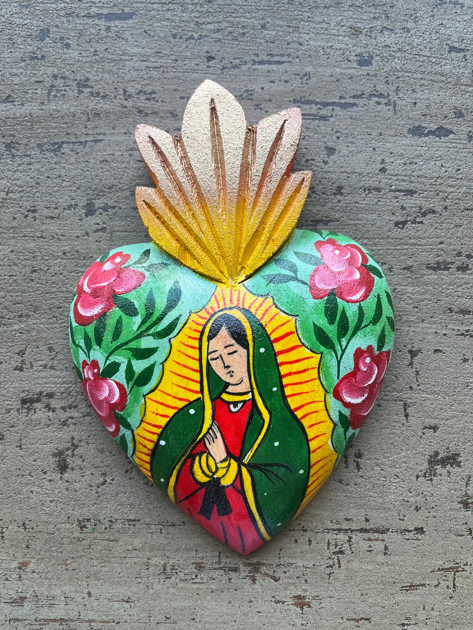 Virgen de Guadalupe Sagrado Corazon